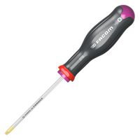 FACOM ATSQ1X75 Screwdriver, Robertson, Size 1, 184 mm Overall, PROTWIST Series