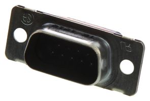AMP - TE CONNECTIVITY 204501-1 D Sub Connector, High Density, Plug, AMPLIMITE 90, 15 Contacts, DE