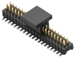 TE CONNECTIVITY 1MM-HU-D21-VS-00-H-TBP Pin Header, Board-to-Board, 1 mm, 2 Rows, 42 Contacts, Surface Mount Straight
