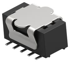 TE CONNECTIVITY 1MM-R-D05-VS-00-F-TBP PCB Receptacle, Board-to-Board, 1 mm, 2 Rows, 10 Contacts, Surface Mount Straight