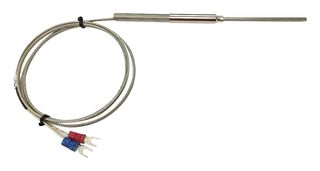 MULTICOMP PRO MP008327 Thermocouple, K, -200 °C, 1350 °C, Metal, 78.74 ", 2000 mm