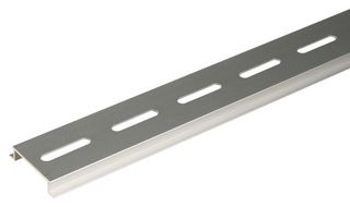 OMEGA DRTB-RAIL-8 DIN Mounting Rail, DIN Mounting Rail, 8" Width Sub Panels, 171 mm, 7.5 mm, 35 mm, Steel