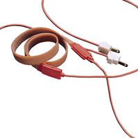 OMEGA SRT051-120LSE Surface Heater, Tape, 313 W, 4.3 W/in², 2-Prong Moulded Separable Plug, 120 VAC, SRT Series