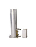 OMEGA AHF-12240 Heater, Duct, AHF Series, Nickel-Chrome, 1.5KW, 240VAC, 315°C, 150W/in2, 101.6mm Outer Diameter