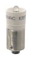 EAO 10-2512.1149 Lamp, LED, BA9s, White/24V, EAO 10 Series Illuminated Pushbutton Switches, 10 Series