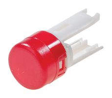 EAO 18-931.2L Lens, Illum, Plastic, Round, Red, 18 Series