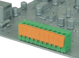 AMPHENOL ANYTEK HA0270500000G Wire-To-Board Terminal Block, 3.81 mm, 2 Ways, 26 AWG, 16 AWG, Push In