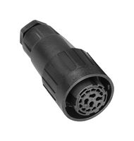 AMPHENOL SINE/TUCHEL C01620D0051032 Circular Connector, Standard Circular Connector, ecomate C16-3 Series, Cable Mount Receptacle