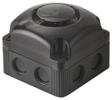 WERMA 15300055 Siren, 8 Tone, 105 dBA, 72 mm, 24 VDC, Screw Terminal