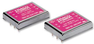 TRACO POWER TEN 20-2412WI Isolated Through Hole DC/DC Converter, ITE, DIP, 4:1, 20 W, 1 Output, 12 V