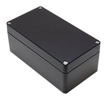 HAMMOND 1590ZGRP123BK. Plastic Enclosure, Wall Mount, Polyester (PET), Glass Fibre Reinforced, 220 mm, 120 mm, 90 mm
