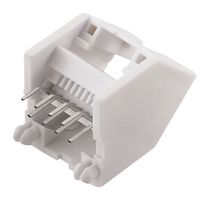 WURTH ELEKTRONIK 615008142521 Modular Connector, RJ45 Jack, 1 x 1 (Port), 8P8C, Cat3, Through Hole Mount