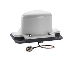 HUBER+SUHNER 87010003 Antenna, Railway Roof Top, 1.5744 GHz to 1.5766 GHz, 5.5 dBi, Right Hand Circular, Vertical