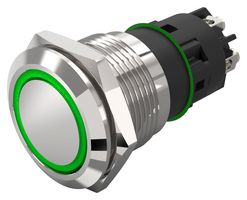 EAO 82-6152.01A4 Multicolour Panel Indicators, Screw, Red, Green, 22 mm, R 7mA, G 7mA, R 24V, G 24V, IP65, IP67
