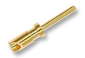 BULGIN LIMITED SA3350/1 Circular Connector Contact, Buccaneer®, 400 Buccaneer, Pin, Solder, 20 AWG, 24 AWG