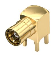 WURTH ELEKTRONIK 61613002111501 RF / Coaxial Connector, SMB Coaxial, Right Angle Plug, Through Hole Right Angle, 50 ohm