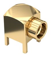 WURTH ELEKTRONIK 60123002122501 RF / Coaxial Connector, SMP Coaxial, Right Angle Plug, Through Hole Right Angle, 50 ohm, Brass