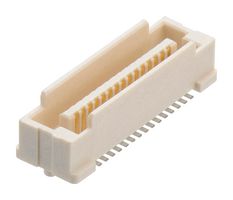 HARWIN M58-3800342R Mezzanine Connector, Plug, 0.8 mm, 2 Rows, 30 Contacts, Surface Mount, Phosphor Bronze
