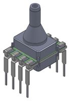 AMPHENOL ALL SENSORS ELVH-L60G-HKND-C-PSA4 Pressure Sensor, Gauge, 0 Inch-H2O, 60 Inch-H2O, 3.3 VDC, DIP