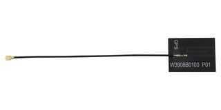PULSE ELECTRONICS W3908B0100 Antenna, PCB, 1.56 GHz to 1.61 GHz, 0.3 dBi, Linear, U.FL