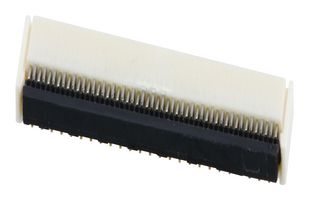 MOLEX 504740-5100 FFC / FPC Board Connector, 0.3 mm, 51 Contacts, Easy-On 504740 Series, Solder, Top, Bottom, 1 Row