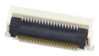 MOLEX 505278-2033 FFC / FPC Board Connector, 0.5 mm, 20 Contacts, Easy-On 505278 Series, Solder, Bottom, 1 Row