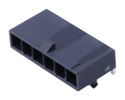MOLEX 172648-0106 Pin Header, Wire-to-Board, 4.2 mm, 1 Rows, 6 Contacts, Through Hole Right Angle