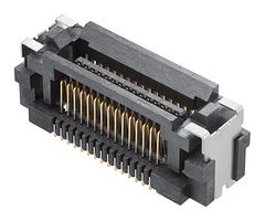 MOLEX 203956-0203 Mezzanine Connector, Plug, 0.4 mm, 2 Rows, 20 Contacts, Surface Mount, Copper Alloy