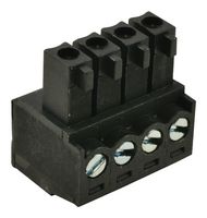 MOLEX 39500-0004 Pluggable Terminal Block, 3.5 mm, 4 Ways, 30 AWG, 16 AWG, 1.5 mm², Screw