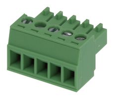 MOLEX 39500-5005 Pluggable Terminal Block, 3.5 mm, 5 Ways, 30 AWG, 16 AWG, 1.5 mm², Screw