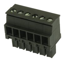 MOLEX 39503-2006 Pluggable Terminal Block, 3.5 mm, 6 Ways, 24 AWG, 16 AWG, 1.31 mm², Screw