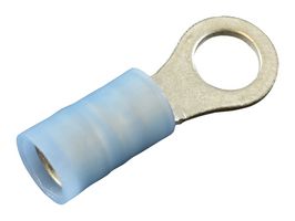 MOLEX 19073-0087 Ring Tongue Terminal, M5, #10, 14 AWG, 2.5 mm², Avikrimp 19073 Series, Blue