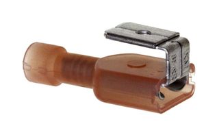 MOLEX 19013-0025 Quick Disconnect Terminal, InsulKrimp 19013 Series, Female Piggyback Disconnect, 6.35mm x 0.81mm
