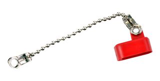 MOLEX / FCT 173112-0108 Dust Cap / Cover, Red, Dust Cap, Molex D-Sub Receptacle Size 1 Connectors, PP (Polypropylene) Body