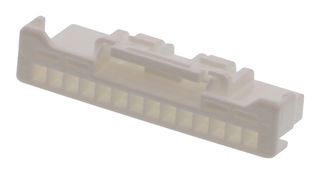 MOLEX 502439-1400 Connector Housing, White, CLIK-Mate 502439 Series, Plug, 14 Ways, 2 mm
