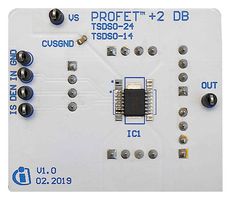 INFINEON BTS700121ESPDAUGHBDTOBO1 Daughterboard, Smart High-Side Power Switch, PROFET +2 12V Motherboard