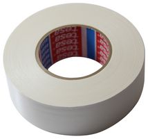 TESA 04688-00009-00 Tape, Waterproof Cloth, White, 50 m x 50 mm