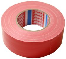TESA 04688-00021-00 Tape, Waterproof Cloth, Red, 50 m x 50 mm