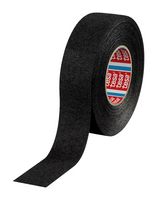 TESA 51608-00003-00 Electrical Insulation Tape, PET (Polyester), Black, 15 m x 19 mm