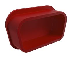 AMPHENOL COMMUNICATIONS SOLUTIONS 70520CLF Dust Cap / Cover, Dust Cap, 25 Position D-Sub Plug Connectors, PP (Polypropylene) Body