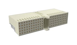 AMPHENOL COMMUNICATIONS SOLUTIONS HM2R01PA5100N9LF Connector, FCI Milipacs HM2R01P Series, 110 Contacts, 2 mm, Receptacle, Press Fit, 5 Rows