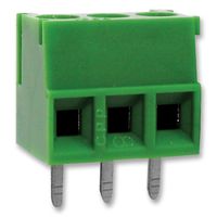 CAMDENBOSS CTB0308/3 Standard Terminal Block, Wire to Board, CTB0308, 3 Contacts, 3.81 mm, Terminal Block, PCB