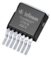 INFINEON IPBE65R075CFD7AATMA1 Power MOSFET, N Channel, 650 V, 32 A, 0.075 ohm, TO-263 (D2PAK), Surface Mount