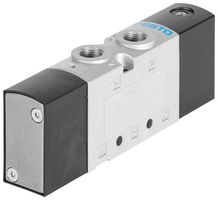 FESTO 577527 Pneumatic Valve, 5/2 Way, Monostable, G1/8, 500 l/min, 2.5 bar to 10 bar, VUWS Series