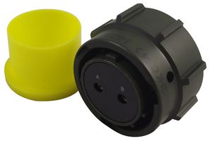 AMPHENOL LTD 62GB-56TG14-02SN(044) Circular Connector, 62GB, MIL-DTL-26482 Series, Straight Plug, 2 Contacts, Solder Socket, Bayonet