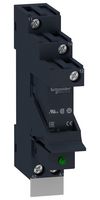 SCHNEIDER ELECTRIC RSB1A120B7PV Power Relay, SPDT, 24 VAC, 12 A, Harmony RSB Series, Socket, Non Latching