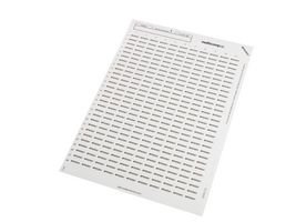 MULTICOMP PRO MP005841 Label, Self Adhesive, Height 9 mm, Width 17 mm, Polyester, White