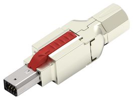 TE CONNECTIVITY 1-2350278-2 Modular Connector, Modular Plug, 1 x 1 (Port), 8P4C, Cat5e, Cable Mount