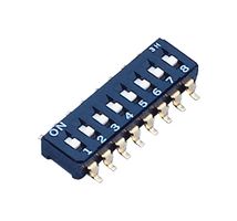 NIDEC COMPONENTS CFS-0801TB DIP / SIP Switch, 8 Circuits, Slide, Surface Mount, 8PST-NO, 6 V, 100 mA