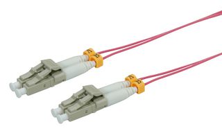 ROLINE 21.15.9266 Fibre Optic Cable, Multimode, 50µm / 125µm, LC-LC, 7 m